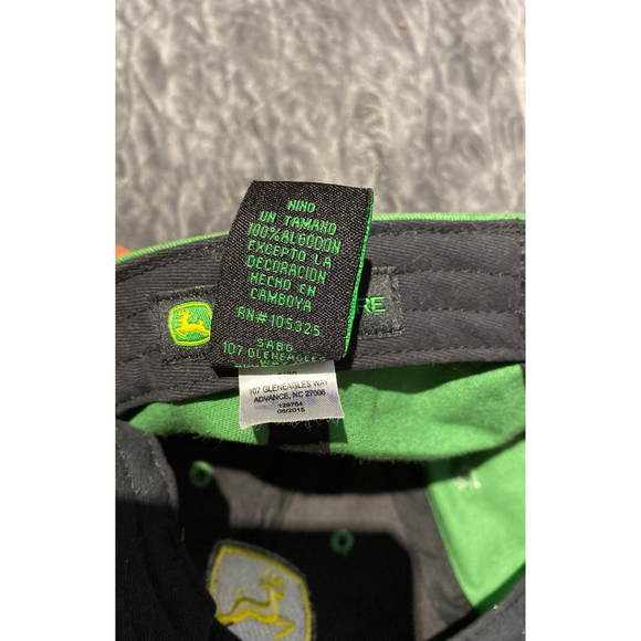 John Deere Trademark Baseball Cap, Green, 5-10 Years - Picture 5 of 5